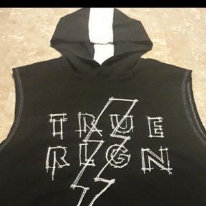 True Religion sleeveless sweatshirt
